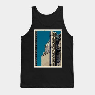 Barrymore neon sign in Manhattan, NYC - Kodachrome Postcard Tank Top